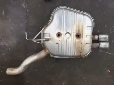 Peça sobressalente para automóvel em segunda mão escapamento traseiro por bmw 5 (e60) 520 i referências oem iam 7521702