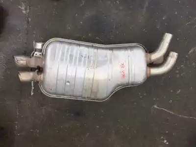 Peça sobressalente para automóvel em segunda mão escapamento traseiro por bmw x3 (e83) 3.0i referências oem iam 7502553