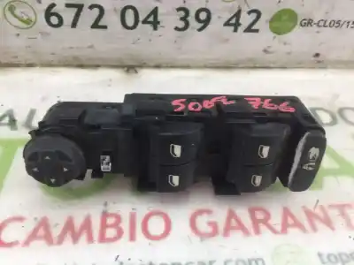 Peça sobressalente para automóvel em segunda mão botão / interruptor elevador vidro dianteiro esquerdo por peugeot 5008 allure referências oem iam 