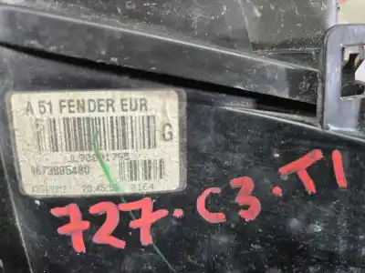 Second-hand car spare part left tailgate light for citroen c3 attraction oem iam references jl90001795  