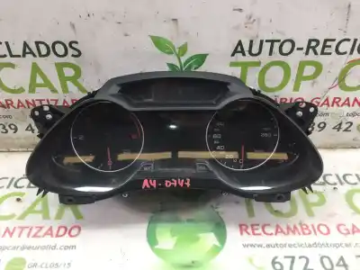 Peça sobressalente para automóvel em segunda mão quadrante por audi a4 berlina (b8) s line sportpaket / plus quattro 239 cv / 176 kw referências oem iam 8k0920930d  