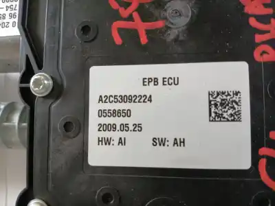Peça sobressalente para automóvel em segunda mão TRAVÃO DE ESTACIONAMENTO ELÉTRICO por CITROEN C4 GRAND PICASSO  Referências OEM IAM 9685367580  