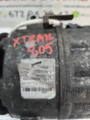 Peça sobressalente para automóvel em segunda mão compressor de ar condicionado a/a a/c por nissan x-trail (t31) le referências oem iam 78800621