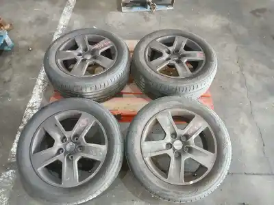 Автозапчастина б/у комплект коліс для audi a4 b7 avant (8ed) 2.0 tdi посилання на oem iam 215/55r16  214