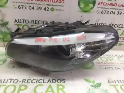 Second-hand car spare part left headlight for bmw serie 5 lim. (f10) 525d oem iam references 63117203241