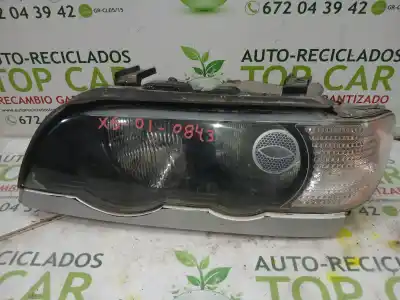 Second-hand car spare part left headlight for bmw x5 (e53) 3.0d oem iam references   