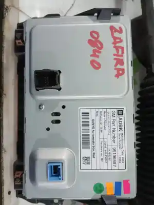 Автозапчастина б/у БАГАТОФУНКЦІЙНИЙ ДИСПЛЕЙ для OPEL ZAFIRA TOURER  Посилання на OEM IAM 95196687  