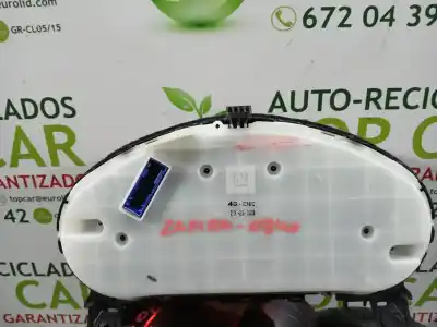 Peça sobressalente para automóvel em segunda mão quadrante por opel zafira tourer expression referências oem iam 600775881  