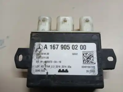 Pezzo di ricambio per auto di seconda mano  per MERCEDES-BENZ CLASE GLC COUPE (BM 253) (6.2016->)  Riferimenti OEM IAM A1769050200  