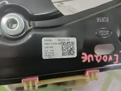 Автозапчастина б/у регулятор скла заднього правого для land rover range rover evoque 2.0 d 165 auto r-dynamic s посилання на oem iam k8d2 27000ab  