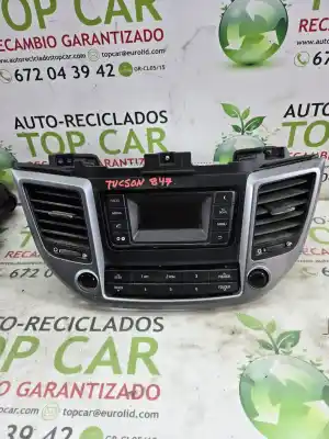 Автозапчастина б/у аудіо система / радіо cd для hyundai tucson (tl, tle) 1.6 gdi посилання на oem iam 96170-d70104x  