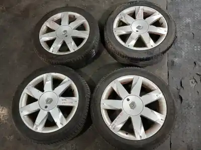 Автозапчасти б/у комплект колес за renault megane ii familiar dynamique 150 cv / 110 kw ссылки oem iam 205/50 r17  458