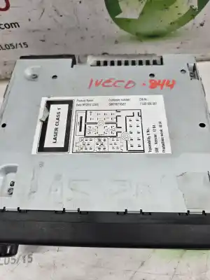 Second-hand car spare part audio system / radio cd for iveco daily furgón fg 33 s ... v batalla 3000 oem iam references 7620000097  