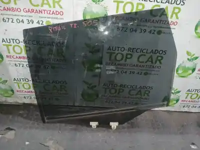 Peça sobressalente para automóvel em segunda mão vidro traseiro esquerdo por nissan x-trail (t31) le referências oem iam 