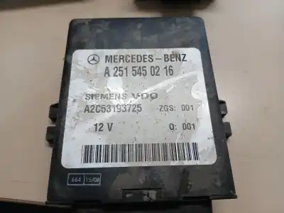 Peça sobressalente para automóvel em segunda mão  por MERCEDES-BENZ CLASE R (W251)  Referências OEM IAM A2515450216  