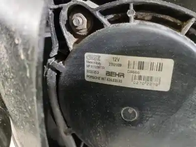 Peça sobressalente para automóvel em segunda mão termoventilador elétrico por porsche boxster (typ 986) básico referências oem iam   