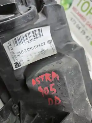 Second-hand car spare part right headlight for opel astra j (p10) 1.7 cdti (68) oem iam references 1eg01001102  