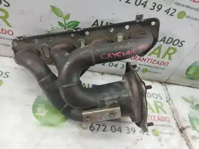 Автозапчастина б/у вихлопний колектор для porsche cayenne (typ 9pa1) s посилання на oem iam 10564811  
