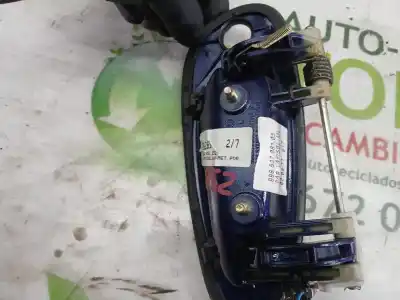 Second-hand car spare part exterior left front door handle for porsche boxster (typ 986) básico oem iam references 996537061