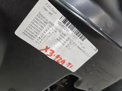 Tweedehands auto-onderdeel bekleding links achterdeur voor bmw x3 (f25) xdrive 20d oem iam-referenties f40037300