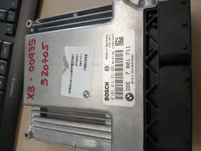 Second-hand car spare part ecu engine control for bmw serie x3 (e83) 2.0d oem iam references 7801711  