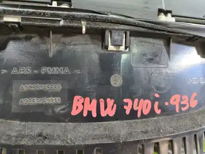 Pezzo di ricambio per auto di seconda mano pannello degli strumenti per bmw serie 7 (e65/e66) 740li 306 cv / 225 kw riferimenti oem iam a2c53046689  