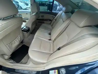 Peça sobressalente para automóvel em segunda mão bancos traseiros por bmw serie 7 (e65/e66) 740li 306 cv / 225 kw referências oem iam 