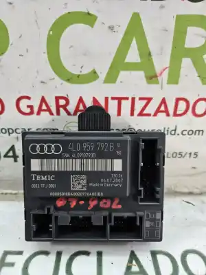 Автозапчастина б/у електронний модуль для audi q7 (4l) 3.0 v6 24v tdi посилання на oem iam 4l0959792b