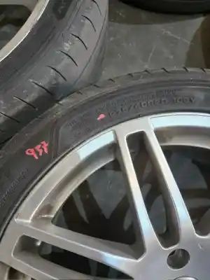 Автозапчастина б/у комплект коліс для porsche cayenne (9pa) s 4.5 посилання на oem iam 275/40r20  