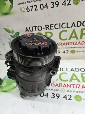 Pezzo di ricambio per auto di seconda mano compressore aria condizionata per porsche cayenne (9pa) s 4.5 riferimenti oem iam 948126111  