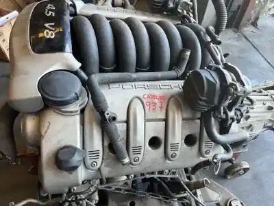 Second-hand car spare part complete engine for porsche cayenne (9pa) s 4.5 oem iam references m4800  2107