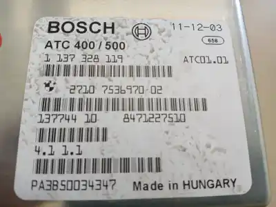 Peça sobressalente para automóvel em segunda mão módulo eletrônico por bmw x5 (e53) 3.0d referências oem iam 7536970  