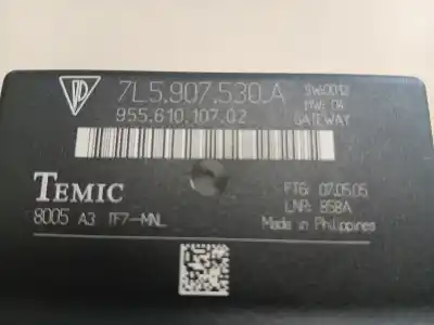 Автозапчастина б/у електронний модуль для porsche cayenne (typ 9pa1) s посилання на oem iam 7l5907530a  