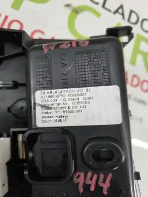 Second-hand car spare part ashtray for mercedes-benz clase cls (w218) cls 350 be (218.359) 306 cv / 225 kw oem iam references a2186800750  