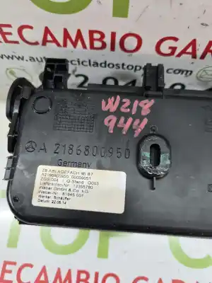 Recambio de automóvil de segunda mano de GUANTERA para MERCEDES-BENZ CLASE CLS (W218) CLS 350 BE (218.359) 306 CV / 225 KW referencias OEM IAM A2186800950  