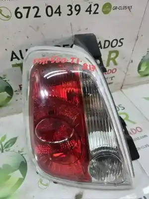 Second-hand car spare part left tailgate light for fiat 500 cabrio (150) pop oem iam references 