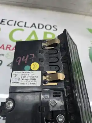 Peça sobressalente para automóvel em segunda mão grelha frontal por porsche panamera (971) 4.0 s 4 diesel (97add1) referências oem iam 971819110c