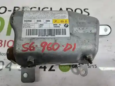 Peça sobressalente para automóvel em segunda mão airbag frontal lado esquerdo por bmw serie 6 cabrio (e64) 630i 258 cv / 190 kw referências oem iam 7050845
