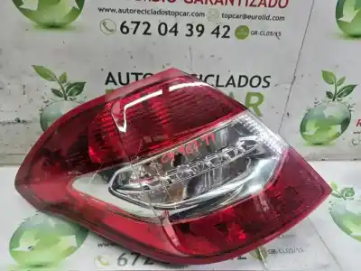 Second-hand car spare part left tailgate light for citroen c4 lim. live edition oem iam references 9687312180  