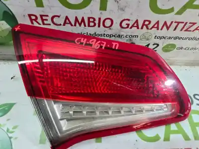 Second-hand car spare part interior left tailgate light for citroen c4 lim. live edition oem iam references 9672155880  