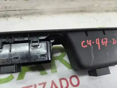 Peça sobressalente para automóvel em segunda mão botão / interruptor elevador vidro dianteiro esquerdo por citroen c4 lim. live edition referências oem iam 966570557d  