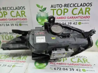 Second-hand car spare part left headlight for citroen c6 exclusive oem iam references 9660983380  