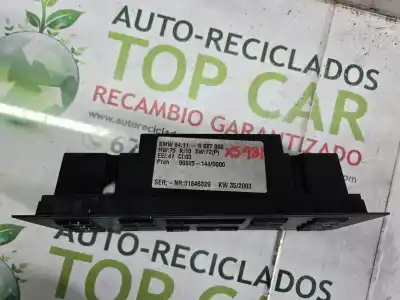Second-hand car spare part heating / air conditioning control panel for bmw x5 (e53) 3.0d oem iam references 6927900
