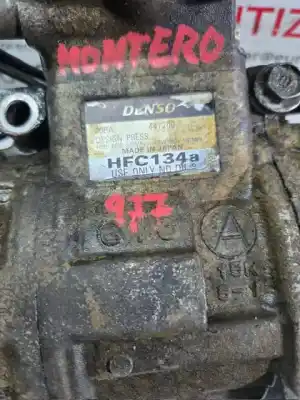 Second-hand car spare part air conditioning compressor for mitsubishi montero (v20/v40) 2800 td gls oem iam references 447200  