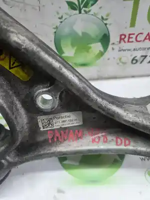 Автозапчасти б/у передний правый нижний рычаг подвески за porsche panamera (971) 2.9 4 e-hybrid (97abe1, 97bbe1) ссылки oem iam 971 407 152
