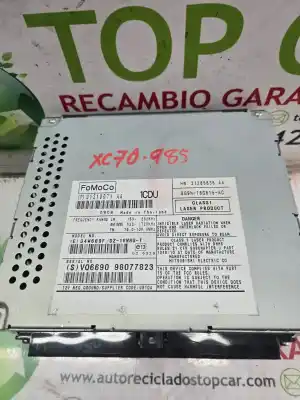 Pezzo di ricambio per auto di seconda mano IMPIANTO AUDIO / RADIO CD per VOLVO XC70 Momentum AWD Riferimenti OEM IAM 31310071  