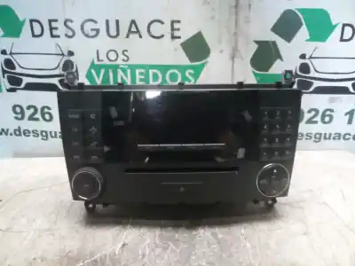 Pezzo di ricambio per auto di seconda mano impianto audio / radio cd per mercedes clase c (bm 203) berlina om646963 riferimenti oem iam a2038704589