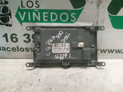 Pezzo di ricambio per auto di seconda mano display multifunzione per citroen c4 picasso/spacetourer bh01 riferimenti oem iam 9812720580  