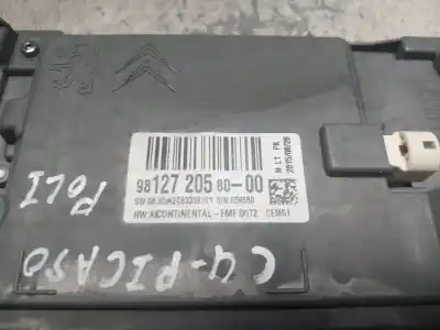 Second-hand car spare part multifunction display for citroen c4 picasso/spacetourer bh01 oem iam references 9812720580  