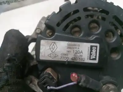 Автозапчастина б/у генератор для renault megane i scenic (ja0) f9q730 посилання на oem iam 7700430182  